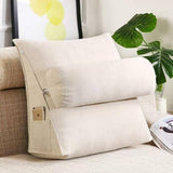 Triangular Back Ball Fiber Filled Adjustable Sofa Cushion / Pillow 04
