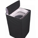 Waterproof Washing Machine Cover_ Top Loader Black