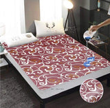 Printed Water Proof Fitted Mattress Cover Deisgn HF-0631