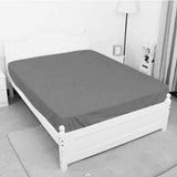 Waterproof Mattress Protector Double Fitted Bed Sheet King Size: 72 X 78 - Grey