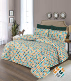 Bed Spread Set Quilted Design 0118