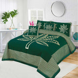 Foami Velvet Bed Sheet Set 5Pcs Design KFV024