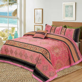 Velvet Jacquard Bed Sheet Set 4Pcs Design WJV004