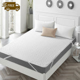 Quilted 3Layers Waterproof Mattress Protector King Size: 72 X 78 inch